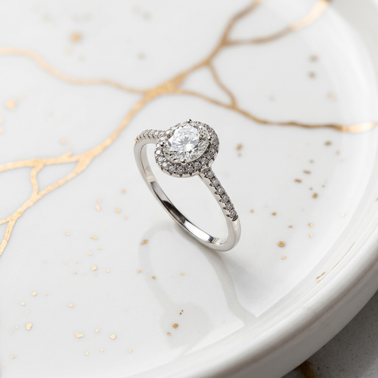 Anillo Moissanita Aurelia