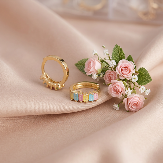 Aros Argolla Dulce Destello