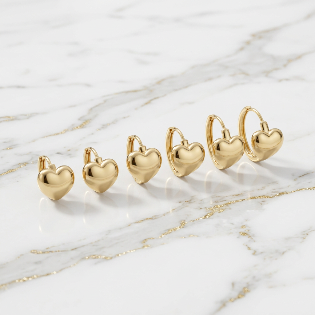 Aros tripletas Curva de Amor