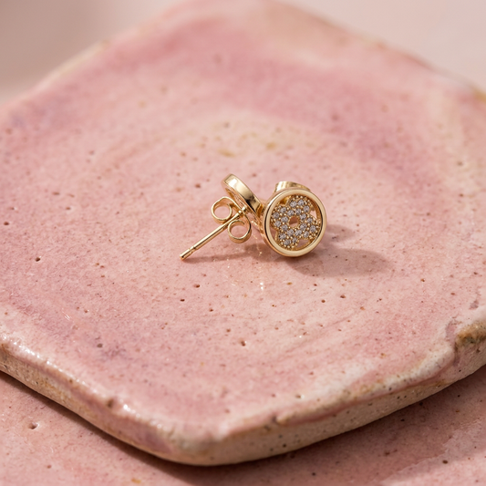 Aros Flor de Cristal