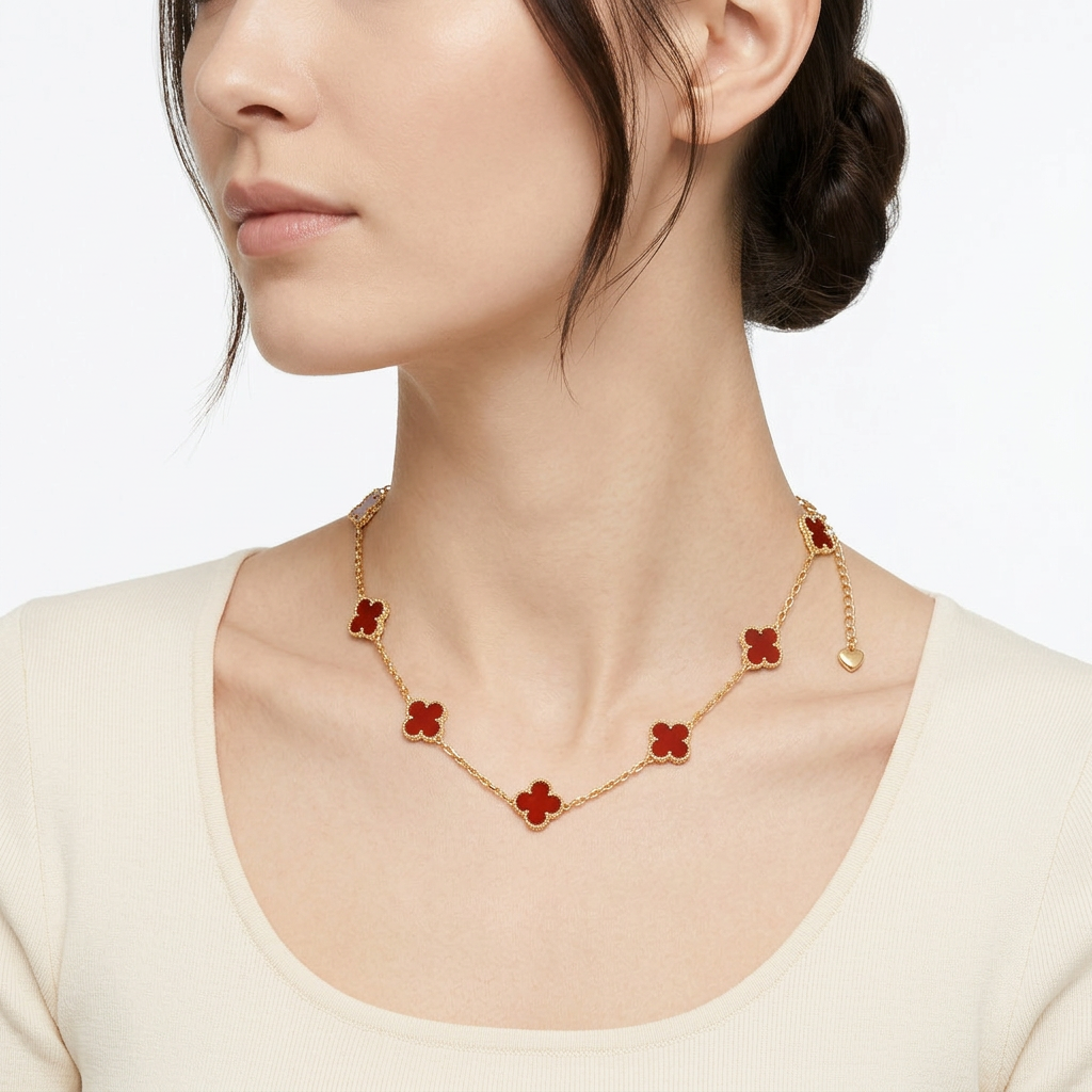 Collar Trébol Pasión