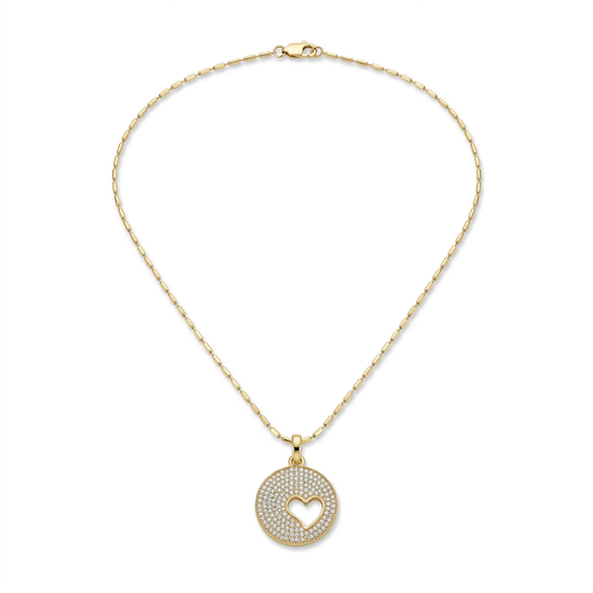 Collar Corazón Radiante