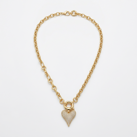 Collar Eslabón Romántico