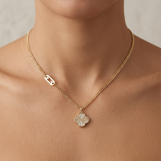 Collar Trébol Alondra