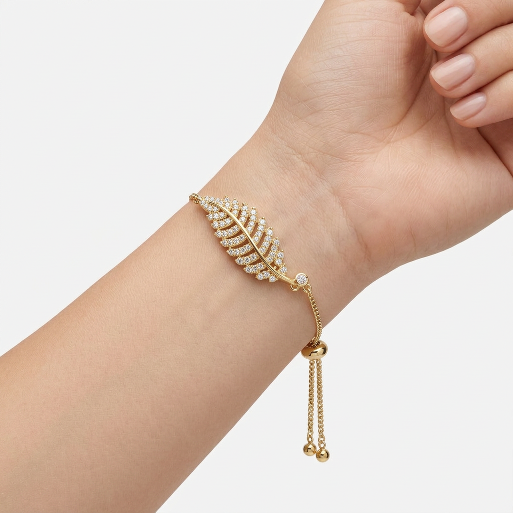 Pulsera Ajustable Hoja