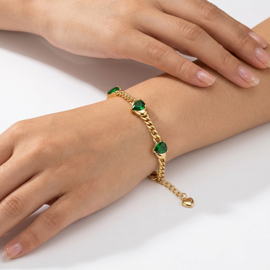 Pulsera Jardín de Corazones