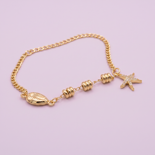 Pulsera Costa dorada