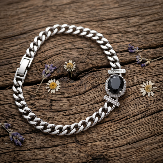 Pulsera Sombra de Plata