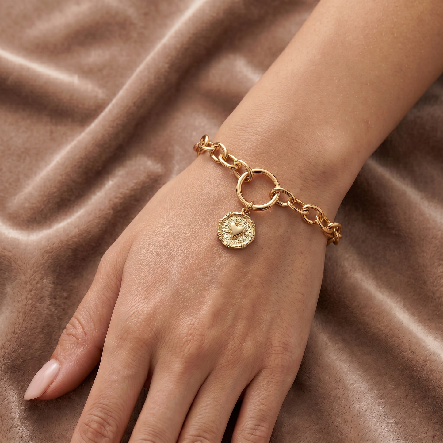 Pulsera Corazón Forjado