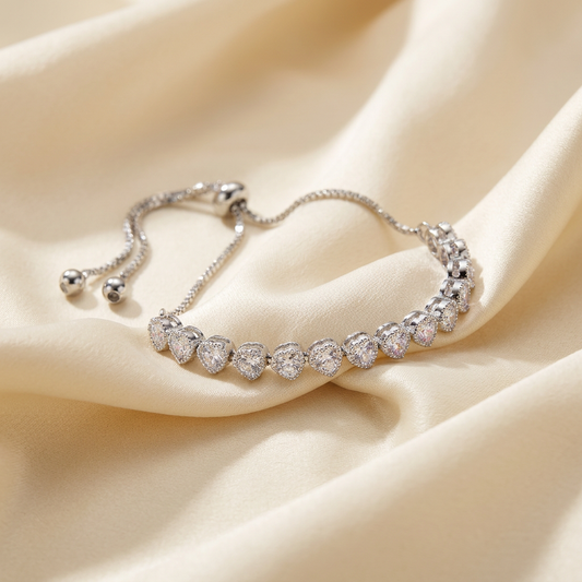 Pulsera Corazones Rivier