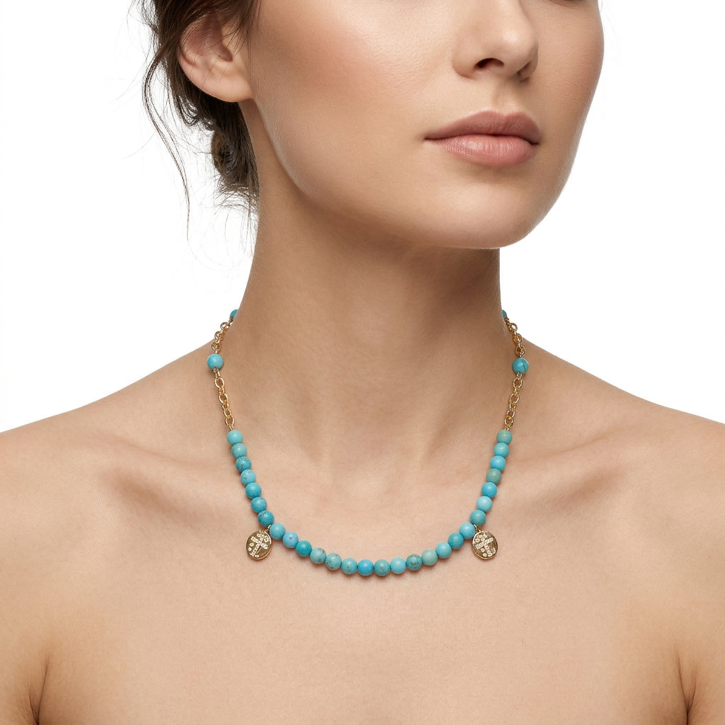 Collar Oasis Turquesa