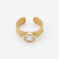 Anillo Ajustable Destello blanco