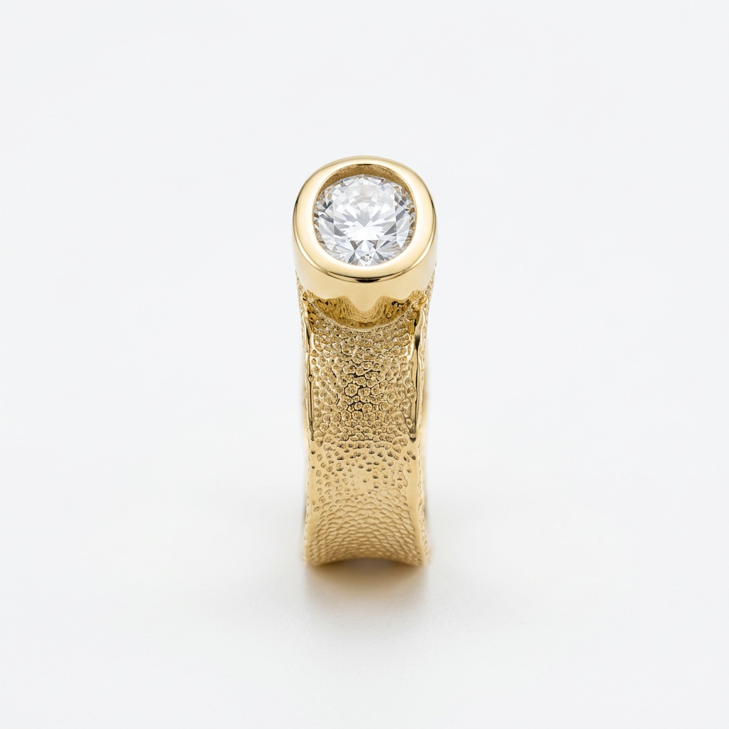 Anillo Ajustable Destello blanco