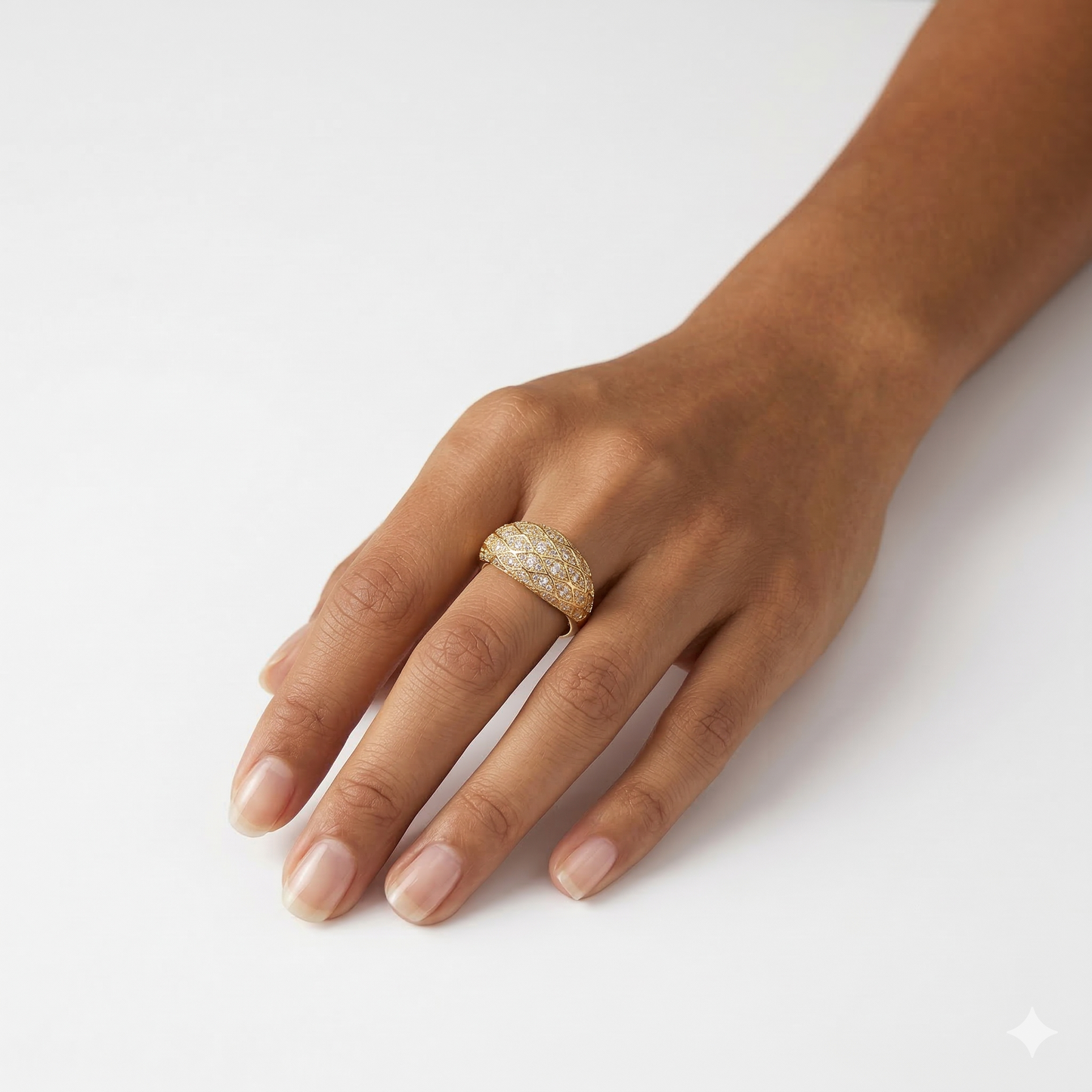 Anillo Ajustable Tejido de Luz