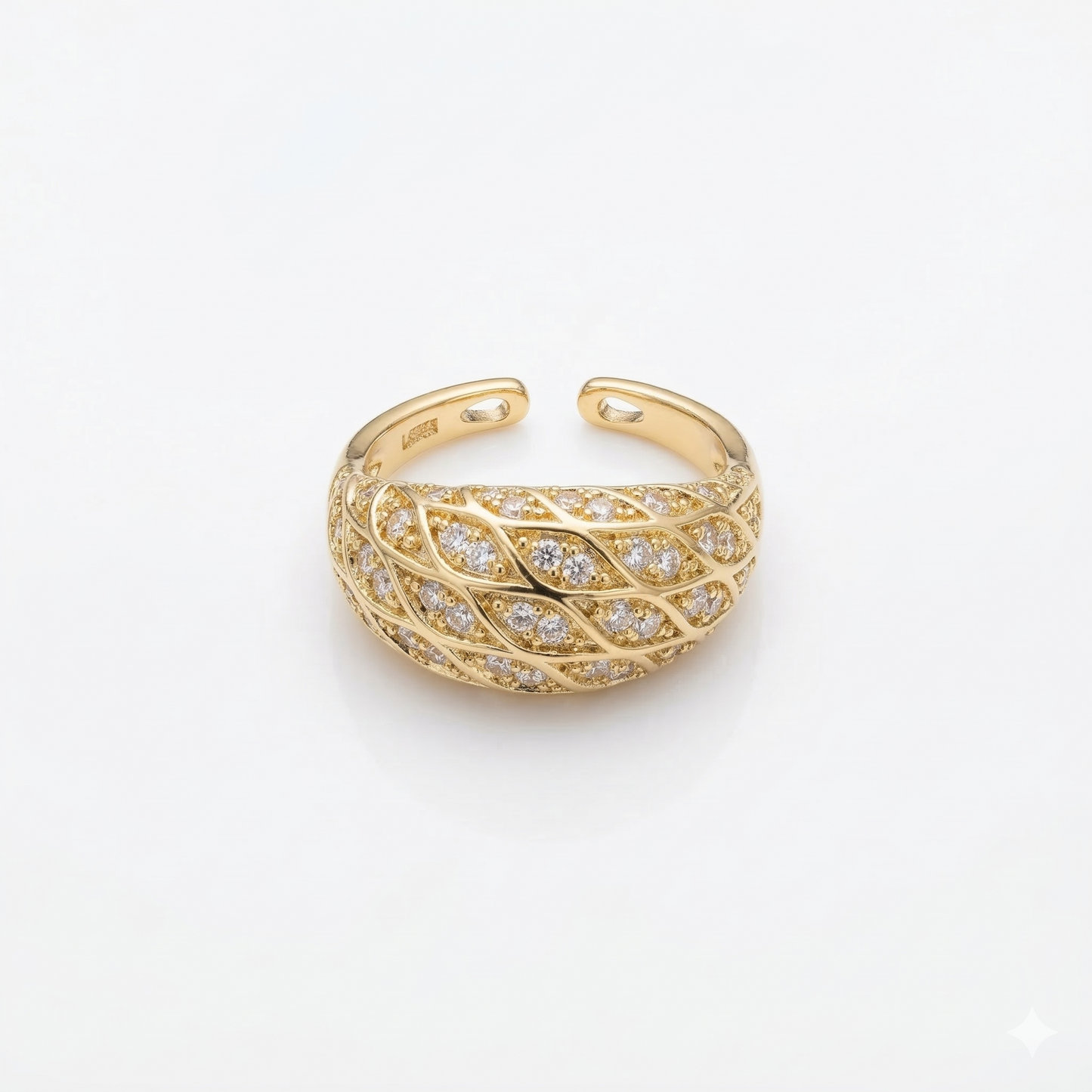 Anillo Ajustable Tejido de Luz