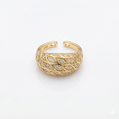 Anillo Ajustable Tejido de Luz