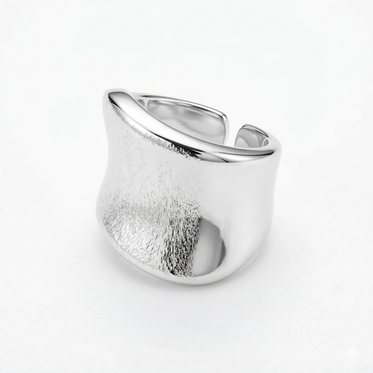 Anillo Ajustable Corteza de Luna