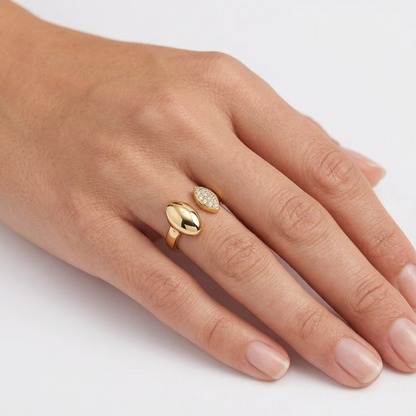 Anillo Ajustable Espejo y Luz