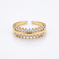 Anillo Ajustable Doble Destello