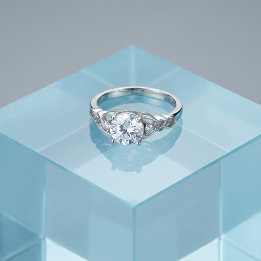 Anillo Corona de Cristal