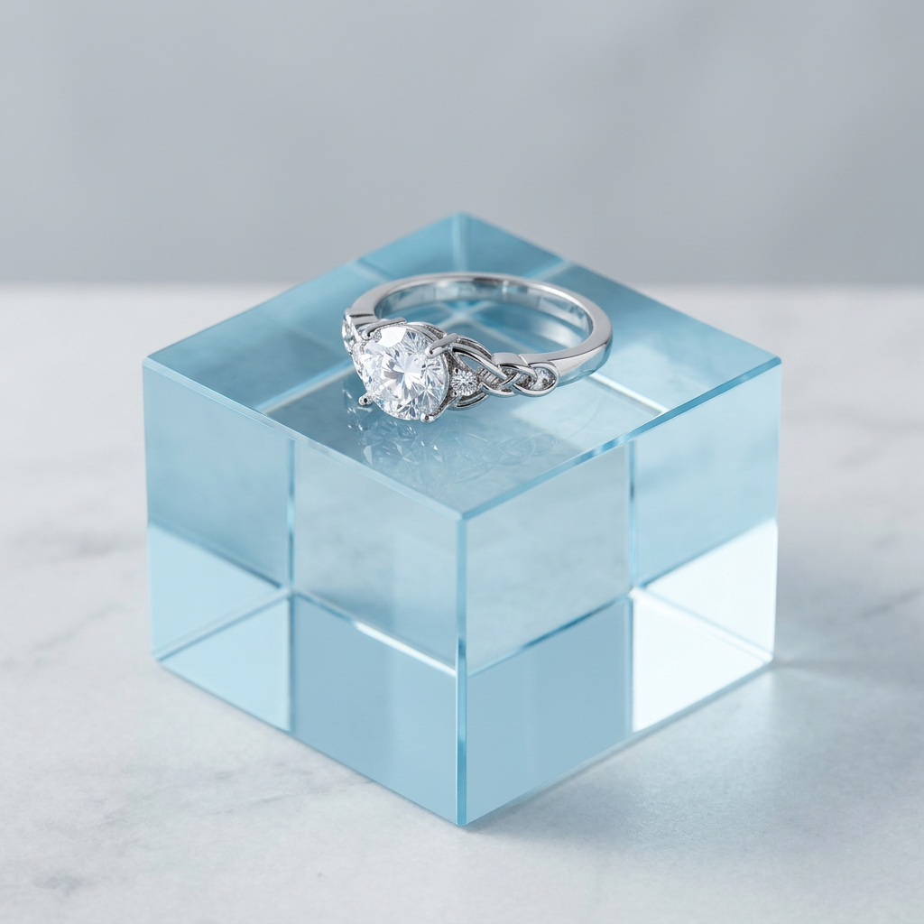 Anillo Corona de Cristal