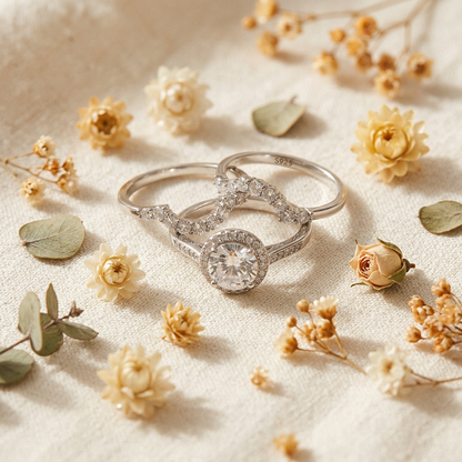 Anillo Flor de Cristal