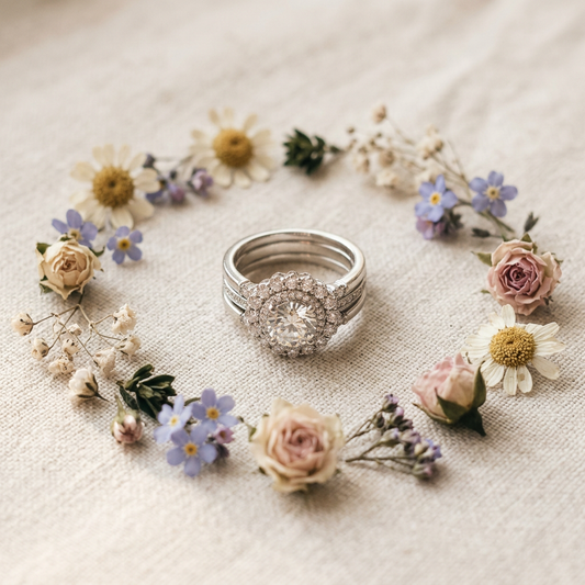 Anillo Flor de Cristal