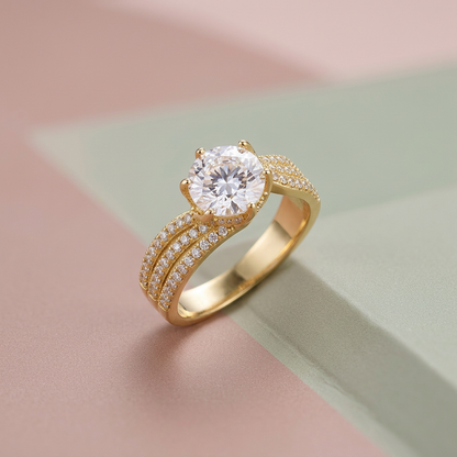 Anillo Latido de Oro