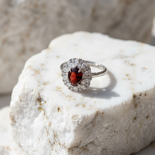 Anillo Ajustable Moissanita Constanza