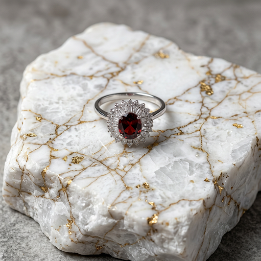 Anillo Ajustable Moissanita Constanza