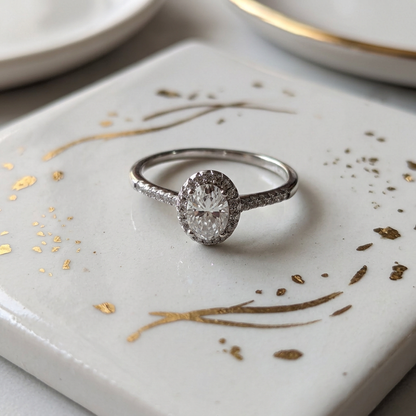 Anillo Moissanita Aurelia