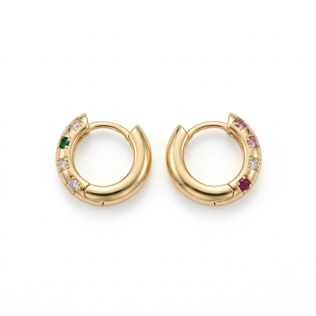 Aros Argolla Aura Floral
