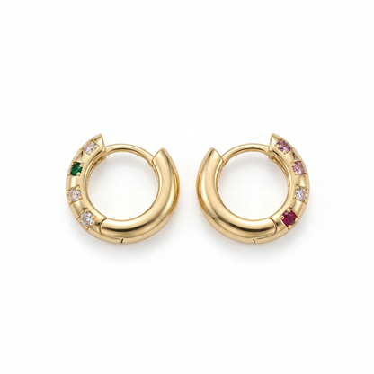 Aros Argolla Aura Floral