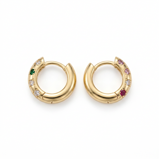 Aros Argolla Aura Floral