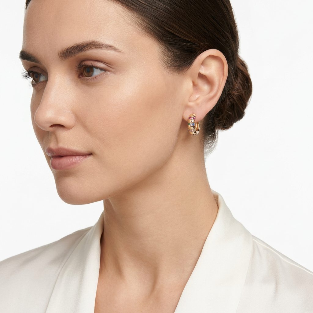 Aros Argolla Aura Floral