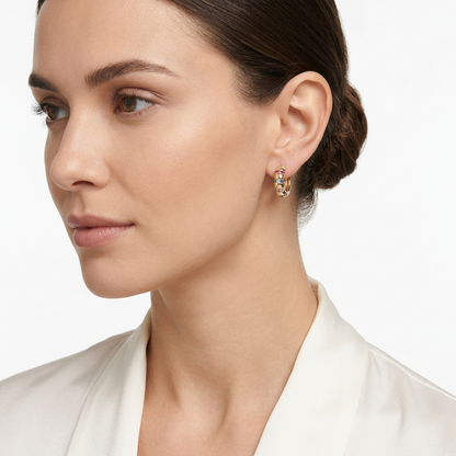 Aros Argolla Aura Floral