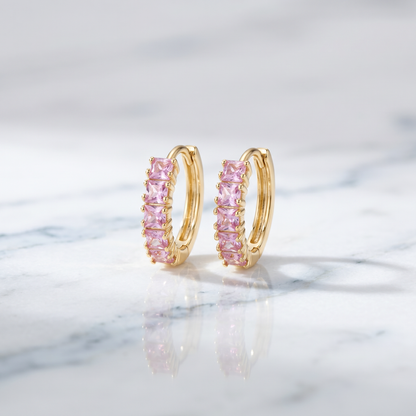 Aros Argollas Gala Rosa