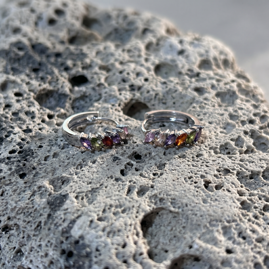 Aros Argollas Destello Iris