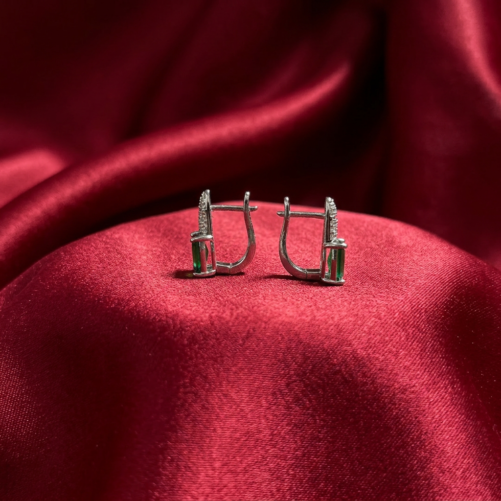 Aretes Cielo Esmeralda