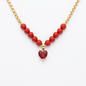 Collar Corazón de Fuego