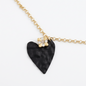 Collar Corazón Nocturno