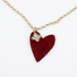 Collar Corazón Ardiente