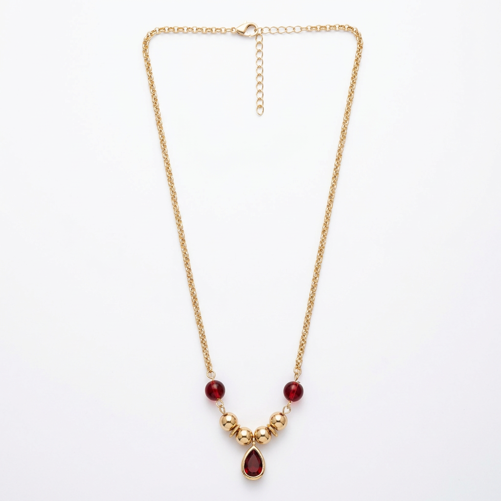 Collar Gota de Rubí