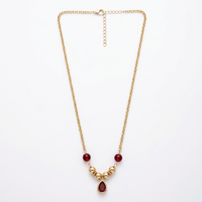 Collar Gota de Rubí