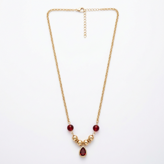 Collar Gota de Rubí