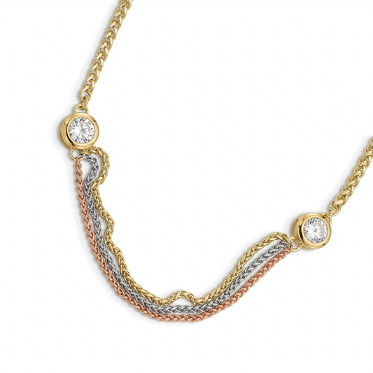 Collar Trilogía de Brillo