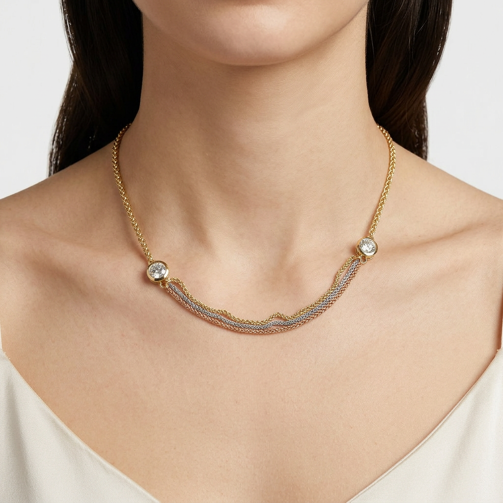 Collar Trilogía de Brillo