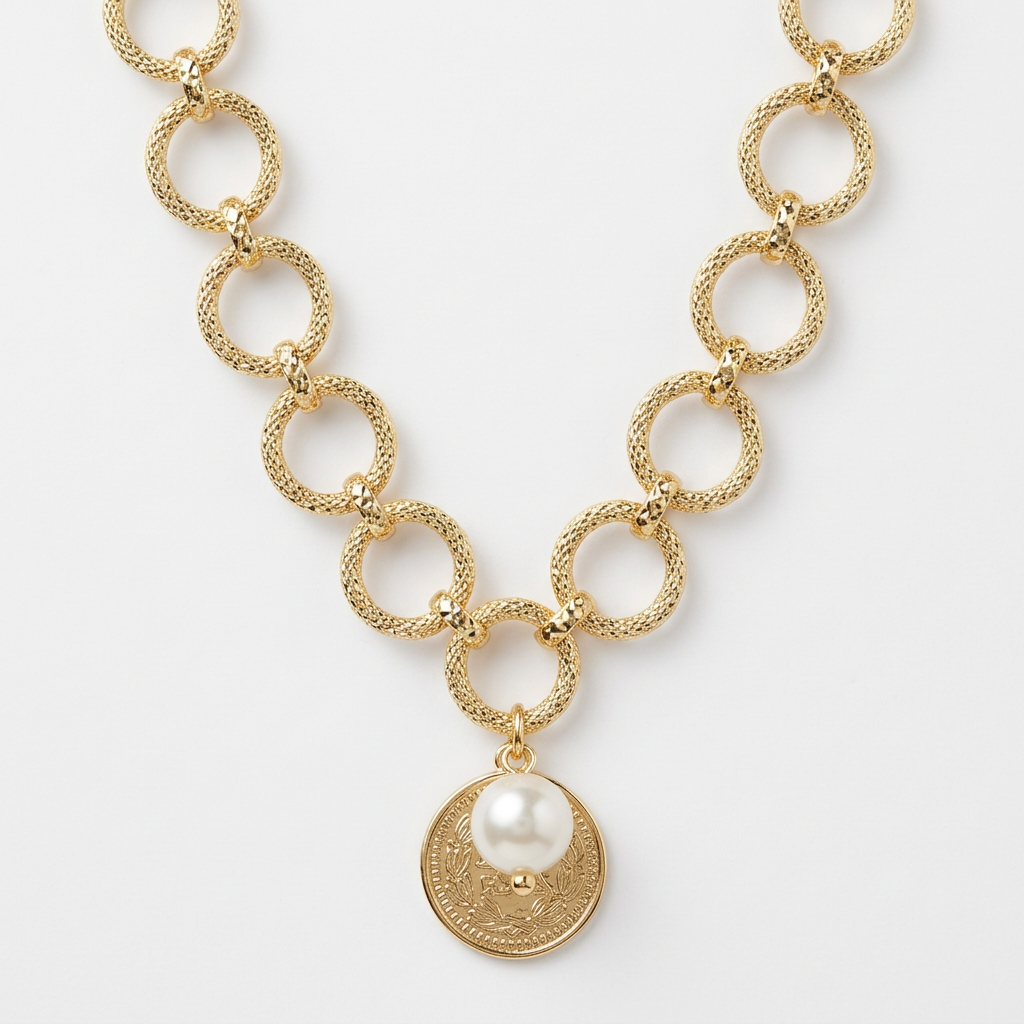 Collar Medallón Real