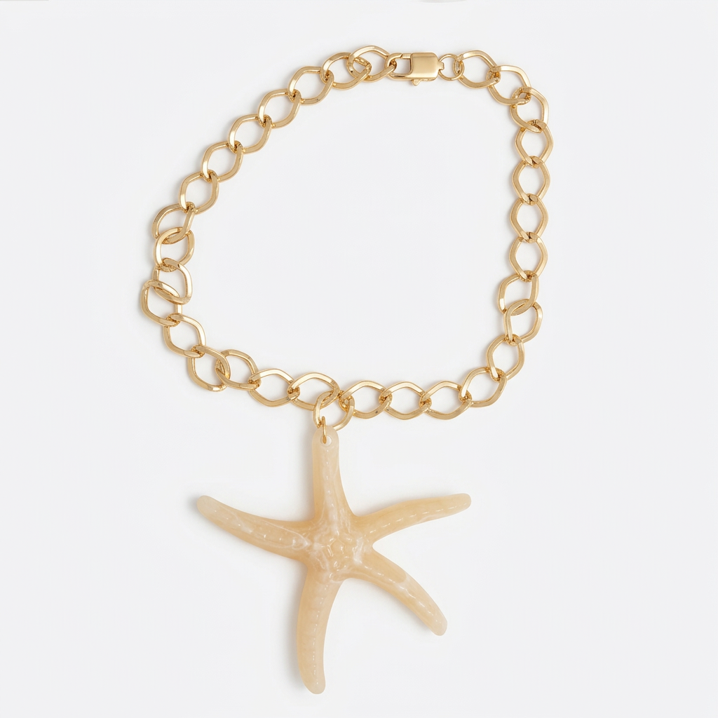 Collar Estrella Nacar