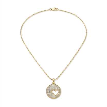 Collar Corazón Radiante
